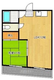 アベニュー片野の間取り画像