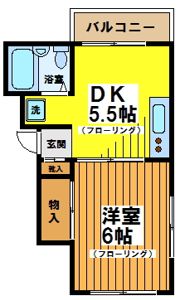 ドミール南台の間取り画像