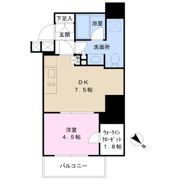 ザ・パークワンズ渋谷本町の間取り画像