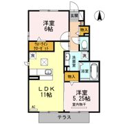オー シャン B棟の間取り画像