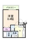 フジパレス御崎公園Ⅲ番館の間取り画像