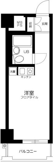 マートルコート三田の間取り画像