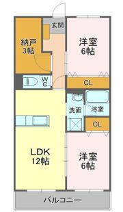 AIRLIX大岩の間取り画像