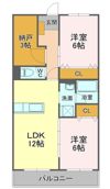 AIRLIX大岩の間取り画像