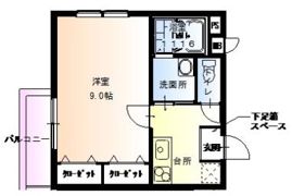 フジパレス東三国Ⅰ番館の間取り画像