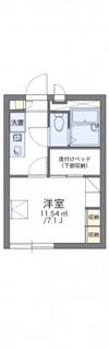 レオパレス南田園第3の間取り画像