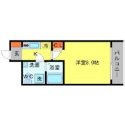 SERENiTE江坂四番館の間取り画像