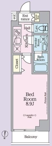 ARKMARK池袋本町の間取り画像