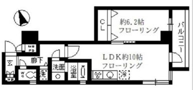 ファインクレスト入谷の間取り画像