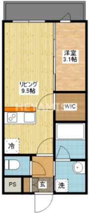 ヴィオラ矢上弐番館の間取り画像