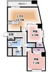 リモネ古川橋の間取り画像