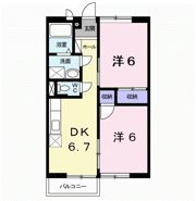 立願寺ハイツの間取り画像