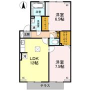フォレストピアⅡの間取り画像