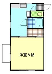 コーポまるいしの間取り画像