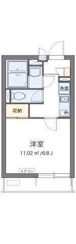 クレイノヴィラ曽根Eの間取り画像