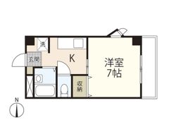 SUNCOAT観音の間取り画像