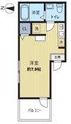 MELDIA大宮 Bの間取り画像