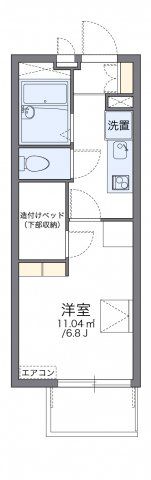 レオパレスアローステージの間取り画像