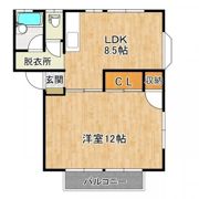 チェリーハイツの間取り画像
