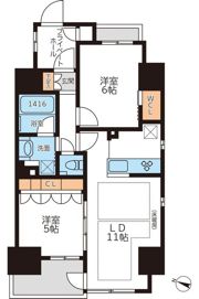 グランカーサ本駒込の間取り画像