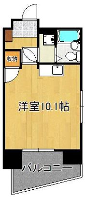 シティハイツ中津口の間取り画像