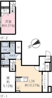 マリーコートの間取り画像