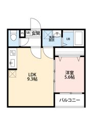carezza足立入谷の間取り画像