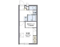 レオパレス大田北館の間取り画像