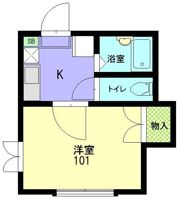ライズステージ武蔵小山の間取り画像