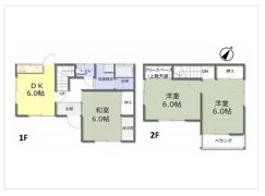 川南町戸建ての間取り画像