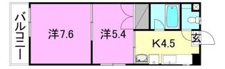 ラッセルスクエア松山市駅 A・B棟の間取り画像