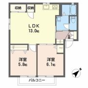 ハイムA．D．21 B棟の間取り画像