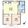 ハイムA．D．21 B棟の間取り画像