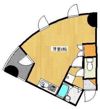 クロノス18三軒町の間取り画像