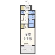 プレサンス四天王寺前夕陽ヶ丘の間取り画像