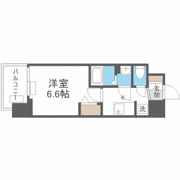 エステムコート四天王寺夕陽丘Ⅱの間取り画像
