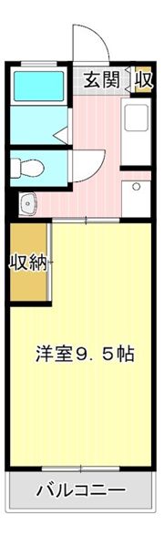 サンシティⅠの間取り画像
