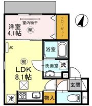 メルベーユの間取り画像