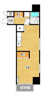 ペガサスマンション第2武蔵小金井の間取り画像