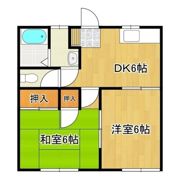 メゾン神立A棟の間取り画像