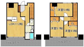 レジェンド砂津の間取り画像