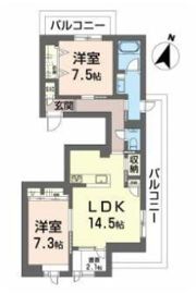 カンタービレ荻窪の間取り画像