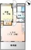 エスポワール・Mの間取り画像