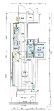 エステムコート名古屋千種グレイスの間取り画像