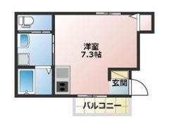 HAFEZ西湊の間取り画像