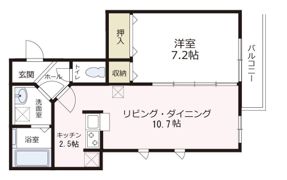エルカーサ逗子の間取り画像