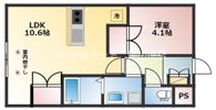 フォーシーズンⅠの間取り画像
