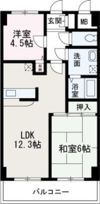 ロータスシャトーの間取り画像