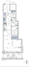 ライジングプレイス亀戸の間取り画像