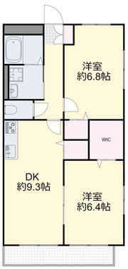 ホワイトマンション八反田の間取り画像